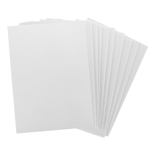 MILISTEN 10 Teiliges Blatt Set Zeichenbrett Bastelbedarf DIY Bedarf Bastelzubehör Druckplatten Bastelbedarf DIY Zubehör Schaumstoff Weiß MILISTEN 10 Teiliges Blatt Set Zeichenbrett Bastelbedarf DIY Bedarf Bastelzubehör Druckplatten Bastelbedarf DIY Zubehör Schaumstoff Weiß von Milisten