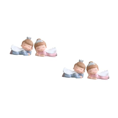 MILISTEN 2 Sätze Prinzen- Und Prinzessinnenschmuck Ornamente Verzierungen Für Hochzeitstorten Mini-figuren-topper Figuren Kuchen Schmückt Harz 2 Stücke * 2 MILISTEN 2 Sätze Prinzen- Und Prinzessinnenschmuck Ornamente Verzierungen Für Hochzeitstorten Mini-figuren-topper Figuren Kuchen Schmückt Harz 2 Stücke * 2 von Milisten