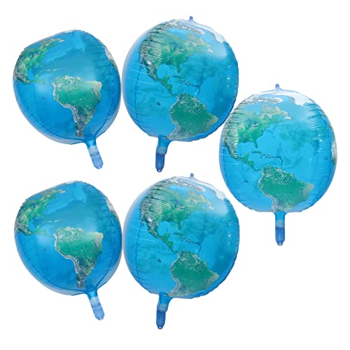 MILISTEN 5Stücke Erdballon Folienballons für Weltraum Themenpartys Aluminium Luftballons für Wissenschaftsdeko Transparente Erdkugel Ballons für Kindergeburtstage MILISTEN 5Stücke Erdballon Folienballons für Weltraum Themenpartys Aluminium Luftballons für Wissenschaftsdeko Transparente Erdkugel Ballons für Kindergeburtstage von Milisten
