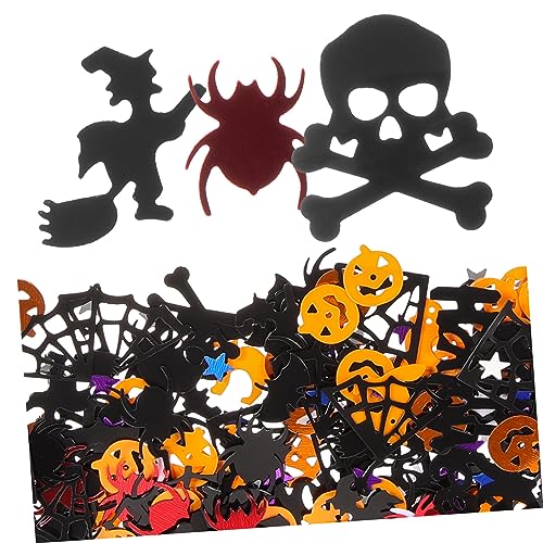 Milisten 1 Packung Halloween Dekoration Konfetti Geister Konfetti Halloween Tischkonfetti Plastikkonfetti Halloween Streuer Halloween Party Konfetti Dekorative Streuer Halloween Konfetti von Milisten