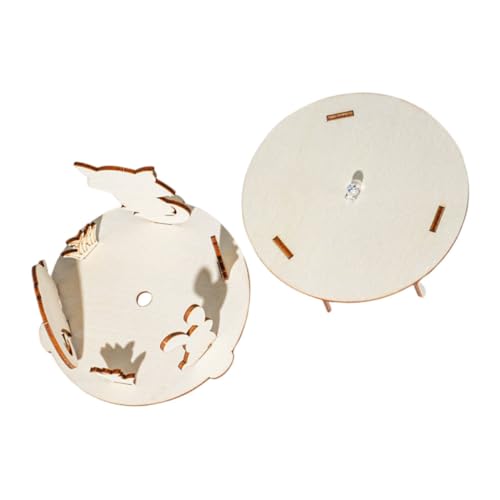 Milisten 1 Satz Schattenspiel-Materialpaket Holzbausätze für Holzspielzeug Holzbausatz für Bausätze aus Holz Baukasten Holzbearbeitungs -Kit Holzmodellbausatz Beige Milisten 1 Satz Schattenspiel-Materialpaket Holzbausätze für Holzspielzeug Holzbausatz für Bausätze aus Holz Baukasten Holzbearbeitungs -Kit Holzmodellbausatz Beige von Milisten