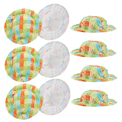 Milisten 10 Stück Geflochtene Puppenhüte Miniatur Winzighut Gewebter Bastelhut Dekorativer DIY Hut Mini Hut Zum Basteln Kleiner Hut Weben Bastelhut Mini Dekorierter Hut Mini Milisten 10 Stück Geflochtene Puppenhüte Miniatur Winzighut Gewebter Bastelhut Dekorativer DIY Hut Mini Hut Zum Basteln Kleiner Hut Weben Bastelhut Mini Dekorierter Hut Mini von Milisten