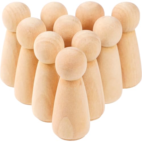 Milisten 10 Stück Holzfiguren Zum Bemalen Unlackierte Holzfiguren Puppen Naturholz-Steckpuppen Zum Selbermachen Bemalen Basteln Hochzeit Geburtstag Weihnachtsdekoration Milisten 10 Stück Holzfiguren Zum Bemalen Unlackierte Holzfiguren Puppen Naturholz-Steckpuppen Zum Selbermachen Bemalen Basteln Hochzeit Geburtstag Weihnachtsdekoration von Milisten