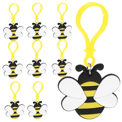 Milisten 12 Stück Teiliges Bienenschlüsselanhänger Süßer Schlüsselhalter mit Robustem Design Farblich Sortiert Kompakt und Strapazierfähig für Taschen Rucksäcke Zufällige Zufällige Farbe Milisten 12 Stück Teiliges Bienenschlüsselanhänger Süßer Schlüsselhalter mit Robustem Design Farblich Sortiert Kompakt und Strapazierfähig für Taschen Rucksäcke Zufällige Zufällige Farbe von Milisten