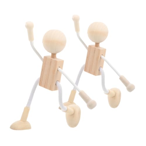 Milisten 2 Stück Unbemalte Holz Puppen für Kreatives Basteln Diy Holzfiguren Set zur Gestaltung von Holz Peg Personen und Dekorativen Tierfiguren für Schreibtisch Dekoration Milisten 2 Stück Unbemalte Holz Puppen für Kreatives Basteln Diy Holzfiguren Set zur Gestaltung von Holz Peg Personen und Dekorativen Tierfiguren für Schreibtisch Dekoration von Milisten