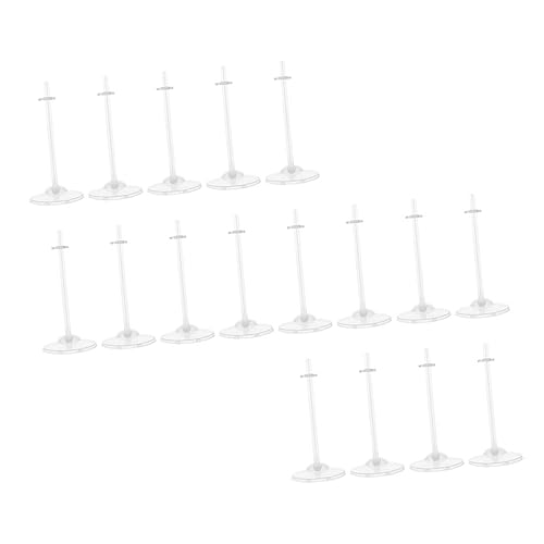Milisten 34 Stck Teiliges Transparentes Puppenständer Kreative Doll Display Racks Stabile Figurenhalter für Puppensammlung Platzsparend Geeignet für Kinderzimmer Laden Zuhause und Milisten 34 Stck Teiliges Transparentes Puppenständer Kreative Doll Display Racks Stabile Figurenhalter für Puppensammlung Platzsparend Geeignet für Kinderzimmer Laden Zuhause und von Milisten
