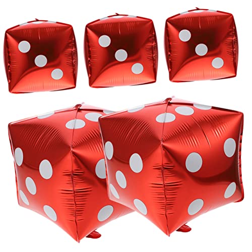 Milisten 5 Stück Würfelballons Riesige Würfel Fiesta Ballons Sortiert Für Große Partydekorationen Pastellfarbene Zahlen Geburtstagsballons Themenballons Partyzubehör Partyballons Aus Milisten 5 Stück Würfelballons Riesige Würfel Fiesta Ballons Sortiert Für Große Partydekorationen Pastellfarbene Zahlen Geburtstagsballons Themenballons Partyzubehör Partyballons Aus von Milisten