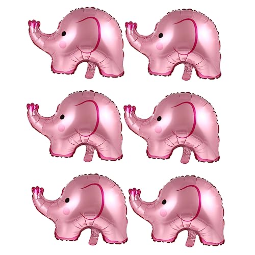 Milisten 6 Stück Elefantenballon Dekoration Heliumballons Babyparty Ballons Happy Animal Number Geburtstagsparty Aufblasbares Für Partyzubehör Heimballons Rosa Aluminiumfolie Milisten 6 Stück Elefantenballon Dekoration Heliumballons Babyparty Ballons Happy Animal Number Geburtstagsparty Aufblasbares Für Partyzubehör Heimballons Rosa Aluminiumfolie von Milisten