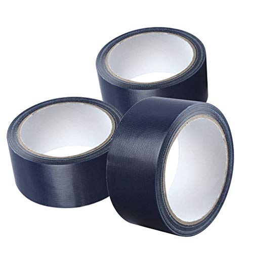 Milisten Teppichbodenband Gaffer Band Wasserdichte Klebeband Heavy Duty Gaffer Tape Matte Kanal Tuch Teppichband für DIY Crafts Indoor Outdoor- Gebrauch (Blau) Wasserdichte Elektrische ?te von Milisten