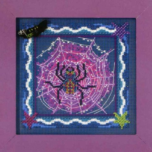 Mill Hill Beads Buttons Counted Cross Stitch kit - Tangled Web von Mill Hill
