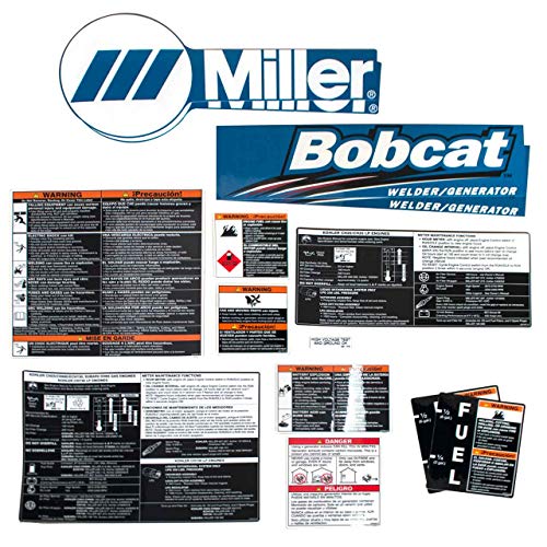 Miller 228122 Etiketten-Kit für Bobcat 250 von Miller