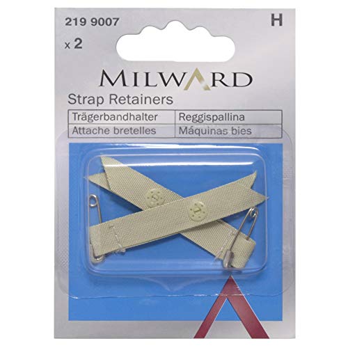 Millward 2199007 BH-Trägerhalter mit Sicherheitsnadel, nude, Einheitsgröße von Milward