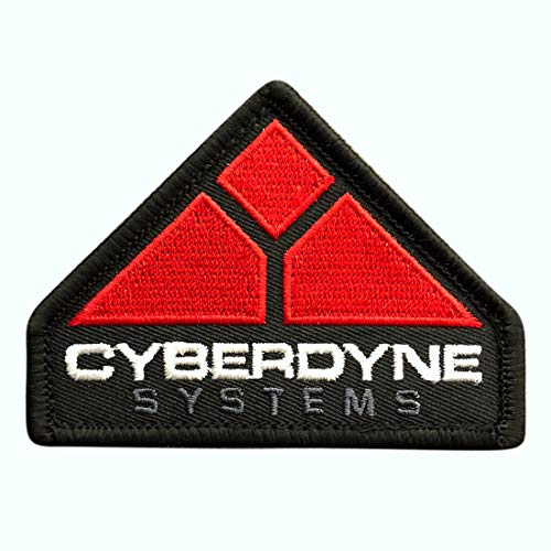 Terminator Cyberdyne Systems Patch (Hakenverschluss hinten, 7,6 x 5,7 cm, MSP-8) von Miltacusa