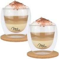 Milu Kaffeegläser 250,0 ml, 2 St. von Milu