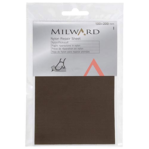 MILWARD Reparaturfolie, selbstklebend, olivfarben, 100 x 200 mm von Milward