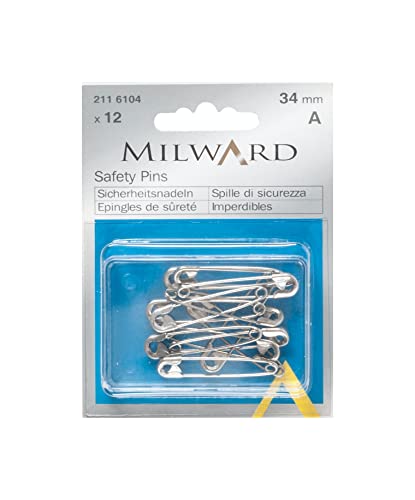 Milward 2116104 Hartkurzwaren, Steel, silber, 1 Pack von Milward