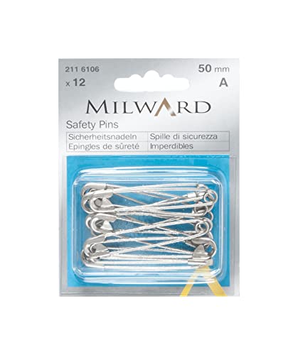 Milward 2116106 Hartkurzwaren, Steel, silber, 1 Pack von Milward
