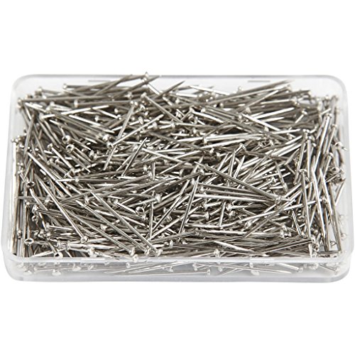 Milward Stecknadel, 16x0,65mm, silber, 25 g, Farbe:silber, Hartkurzwaren 41123 1 pack von Creativ