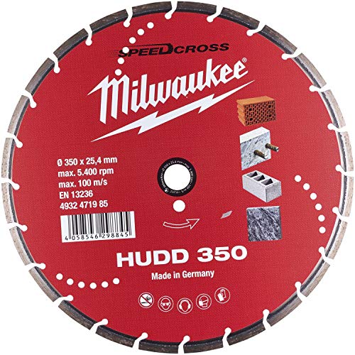 MILWAUKEE Diamant-Nassschnitttrennscheibe SPEEDCROSS HUDD 350 x 2,6 mm von Milwaukee