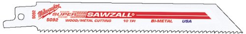 Milwaukee 300mm Säbelsägeblätter – Bimetall-Universalblatt, 50 Stück, 48016094 von Milwaukee