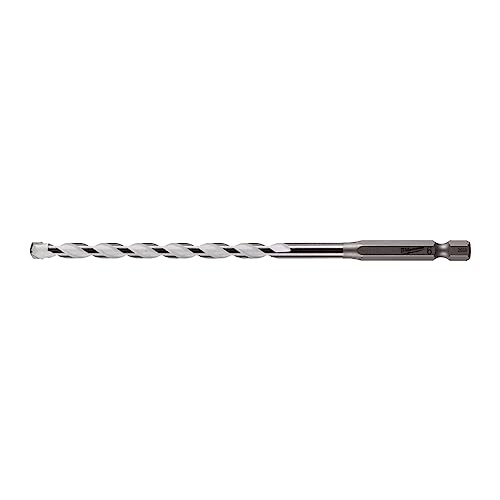 Milwaukee 4932471097 Sechskantbohrer, Multimaterial, 1/4 Zoll Größe, 6 mm Durchmesser, 150 mm lang von Milwaukee