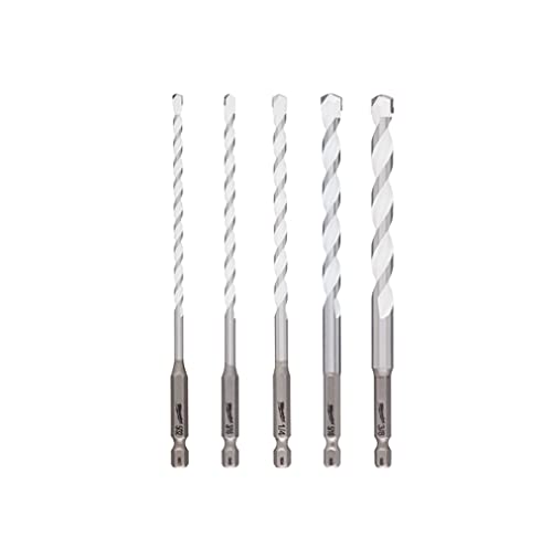 Milwaukee 5-teiliges Shockwave Hartmetall-Bohrer-Set von Milwaukee