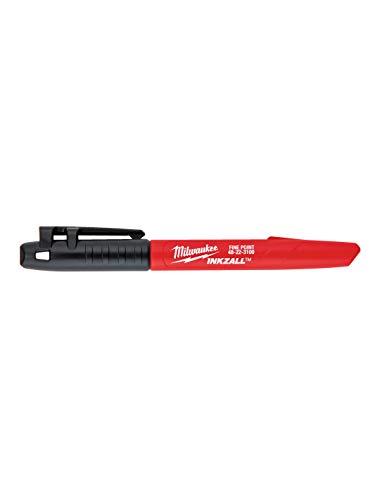 Milwaukee Inkzall Marker mit feiner Spitze, Schwarz von Milwaukee