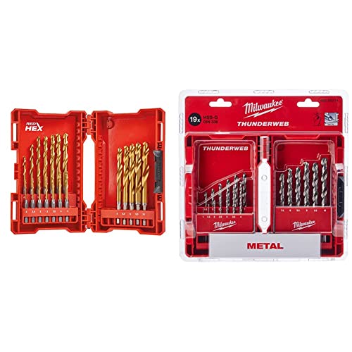 Milwaukee MW48894760 Bohrer & 4932352474 Set 19 Stück 1-10mm von Milwaukee