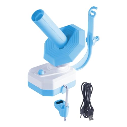 Electric Yarn Cake Winder, Portable Yarn Cake Winder, Automatic String Winder for Sewing and Knitting, Adjustable Yarn Winding Tool for Creating Perfect Yarn Cakes Effortlessly von Mimoqk