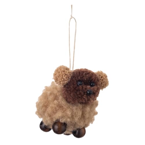 Mimoqk Weihnachtsschmuck für Hunde, Ornamente für Hunde, Weihnachtsbaum, Charm, Hundeanhänger aus Filz, für Weihnachtsbaum, kreative und niedliche Weihnachtsbaum-Ornamente von Mimoqk