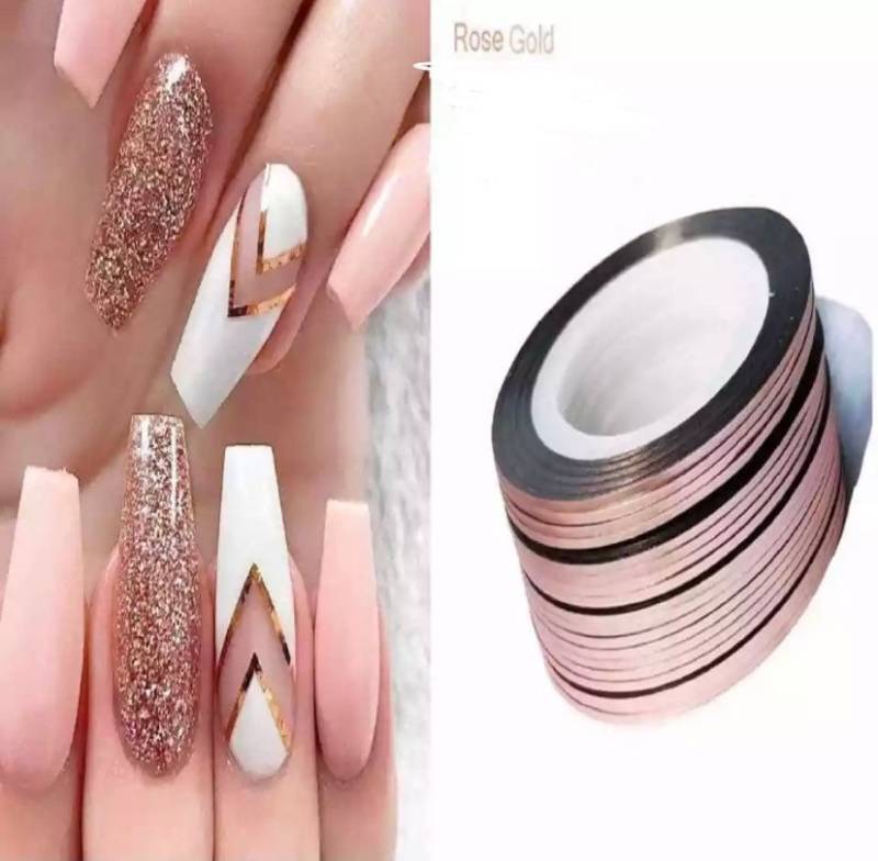 Chamäleon Streifen Tape, Streifen Rollband Linie Nail Art Deko Sticker von MindcreationsStudio