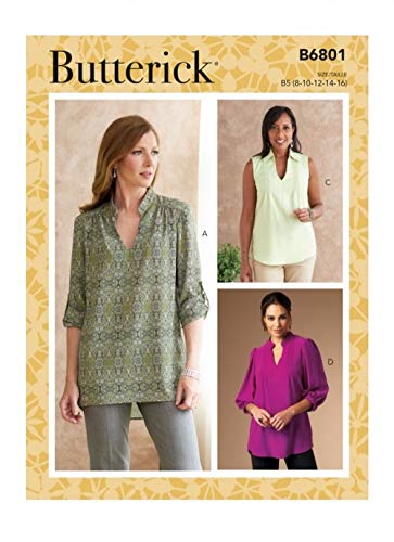 Butterick Schnittmuster 6801 - RR (18W-20W-22W-24W) von Minerva Crafts