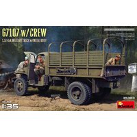 G7107 w/Crew - 1,5t 4X4 Cargo Truck w/Metal Body von Mini Art