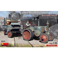 German Industrial Tractor D8511 Mod. 1936 with Cargo Trailer (1 Figure) von Mini Art