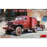 K-51 Funk-Truck mit Anhänger von Mini Art