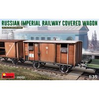 Russian Imperial Railway Covered Wagon von Mini Art