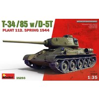 T-34-85 w/D-5T. Plant 112. Spring 1944 von Mini Art