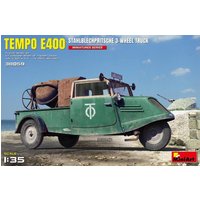 Tempo E400 StahlblechPritsche 3-Wheel Truck von Mini Art