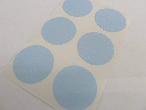 25mm (2.5cm) Rund Farbcode Sticker - Packung mit 30 Bunt Zirkular Klebeetiketten - 36 Farben Verfügbar - Hellblauer von Minilabel