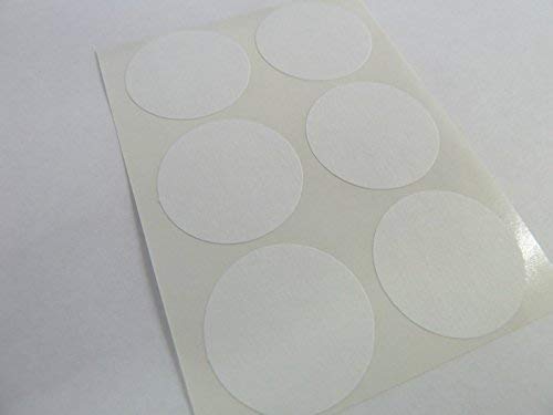 25mm (2.5cm) Rund Farbcode Sticker - Packung mit 30 Bunt Zirkular Klebeetiketten - 36 Farben Verfügbar - Weiß von Minilabel