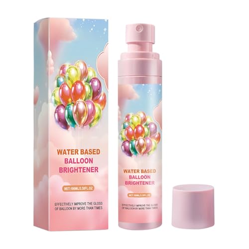 MinkeyBear 100 ml Luftballons Aufheller Ballon Glanzverstärker Latexballon hell für Hochzeiten Party Dekorationen von MinkeyBear