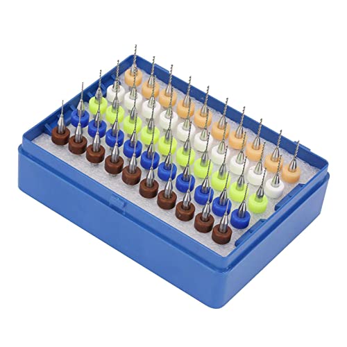 50 Stück 0,5–0,9 mm PCB-Bohrer, Spiralbohrer, Druckleiterplatte, Gravurwerkzeug von MinnowXY