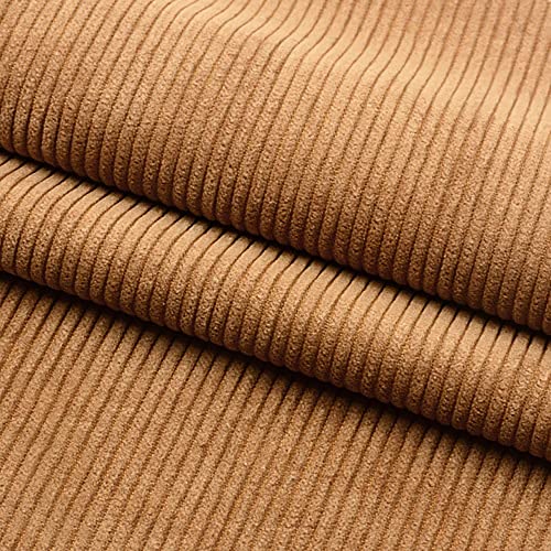 Cordstoff Solid Einfarbig Dicke DIY Nähen Handwerk Materialien Stretch Cordstoff für Mantel Hemd Kleid Hosen Kostüm Sofa DIY Cord Solid Throw Pillow Covers von Mintao