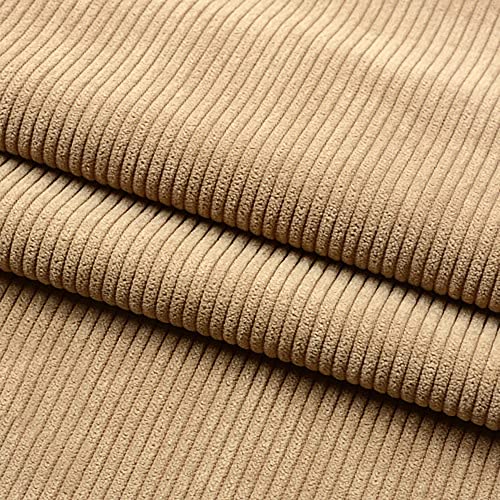 Cordstoff Solid Einfarbig Dicke DIY Nähen Handwerk Materialien Stretch Cordstoff für Mantel Hemd Kleid Hosen Kostüm Sofa DIY Cord Solid Throw Pillow Covers von Mintao