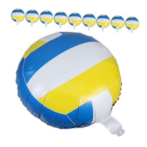 Mipcase 10 Stück 18 Volleyball Ballons Volleyball Zubehör Volleyball Dekorationen Für Partys Volleyball Motto Party Dekorationen Volleyball Party Zubehör Senior Ballons Mipcase 10 Stück 18 Volleyball Ballons Volleyball Zubehör Volleyball Dekorationen Für Partys Volleyball Motto Party Dekorationen Volleyball Party Zubehör Senior Ballons von Mipcase