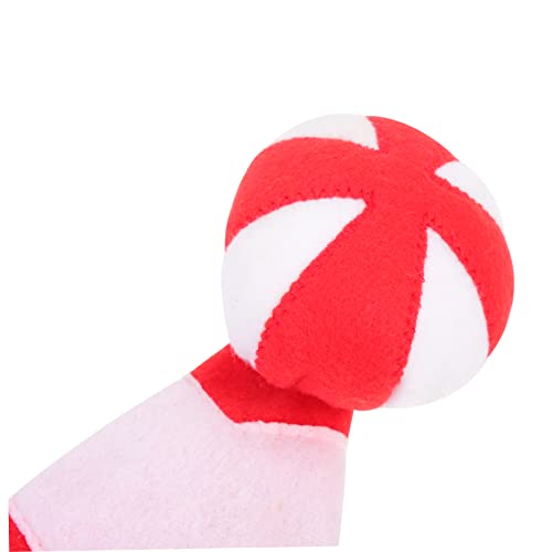 Mipcase 2 Stück Gestreifte Weihnachtsmützen aus Plüsch Warme Vielseitige Nikolausmützen für Erwachsene und Leichte Partyhüte mit Bommel Weihnachts und Neujahrsdekoration Mipcase 2 Stück Gestreifte Weihnachtsmützen aus Plüsch Warme Vielseitige Nikolausmützen für Erwachsene und Leichte Partyhüte mit Bommel Weihnachts und Neujahrsdekoration von Mipcase