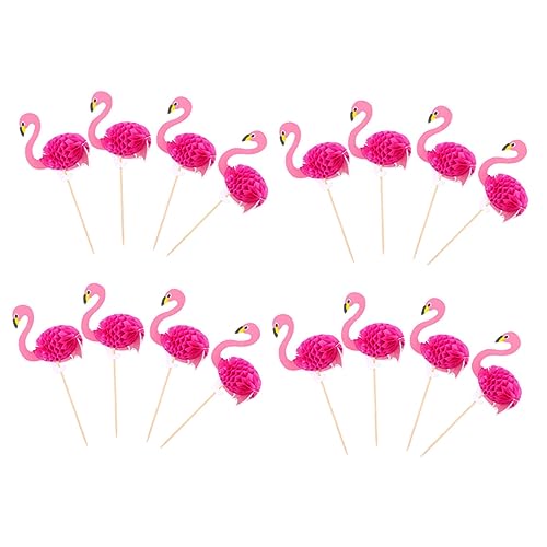 Mipcase 30 Stück Kuchendekorationseinsatz Flamingo-Cupcake-Topper Flamingo-Kuchenaufsatz Bausätze Hawaii-Geburtstagsparty-Dekorationen geburtstagstorte Holz Rosy Mipcase 30 Stück Kuchendekorationseinsatz Flamingo-Cupcake-Topper Flamingo-Kuchenaufsatz Bausätze Hawaii-Geburtstagsparty-Dekorationen geburtstagstorte Holz Rosy von Mipcase