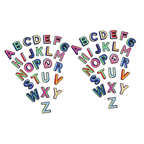 Mipcase 52Stücke Teiliges Alphabet Patch Bügel und Nähapplikationen für Kleidung Taschen und Hüte DIY Dekoration und Reparatur für Handwerksprojekte Mipcase 52Stücke Teiliges Alphabet Patch Bügel und Nähapplikationen für Kleidung Taschen und Hüte DIY Dekoration und Reparatur für Handwerksprojekte von Mipcase