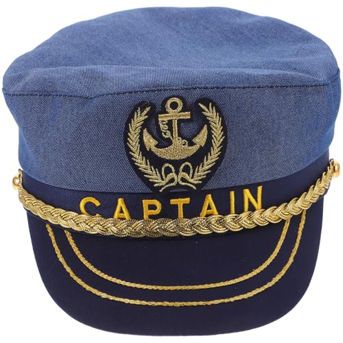 Mipcase Partyhut Matrosenmütze Matrosenhut Matrosenzubehör Bootskapitän Hut Bootsmützen für Männer Seemannshut Accessoires für Matrosenkostüme Captain Hut Polyester Mipcase Partyhut Matrosenmütze Matrosenhut Matrosenzubehör Bootskapitän Hut Bootsmützen für Männer Seemannshut Accessoires für Matrosenkostüme Captain Hut Polyester von Mipcase