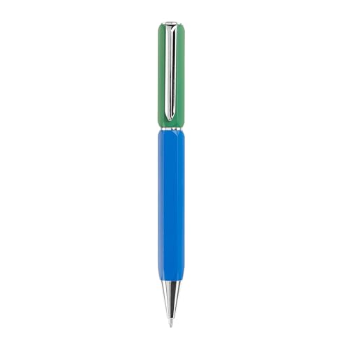 Miquelrius - Blauer Kugelschreiber, optimal für Schulbedarf, Kugelschreiber, 0,5 mm, Büromaterial, schönes Schreibwaren, Drehkugelschreiber, Kollektion Bright Blue von Miquelrius